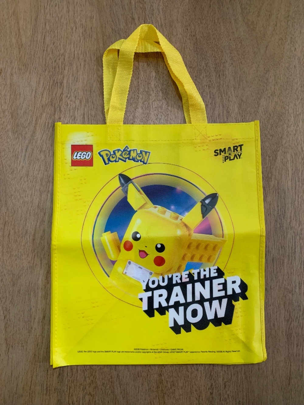 LEGO Pokemon SMART Play Pikachu Tote Bag Target 2026